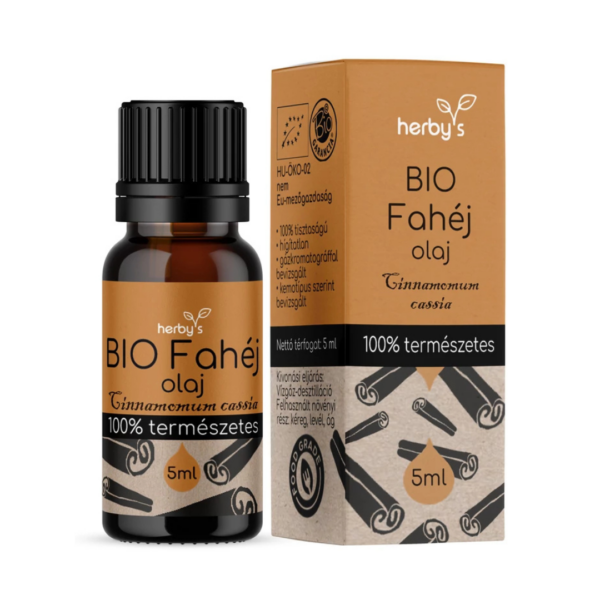 BIO Fahéj (Cassia) olaj 5 ml FOOD GRADE