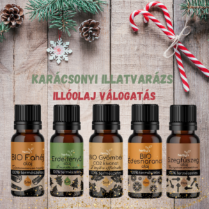 Karácsonyi Illatvarázs – Illóolaj válogatás