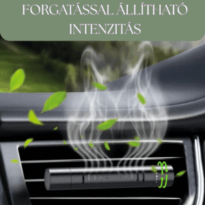 aromaterápiás állítható autóillatosító